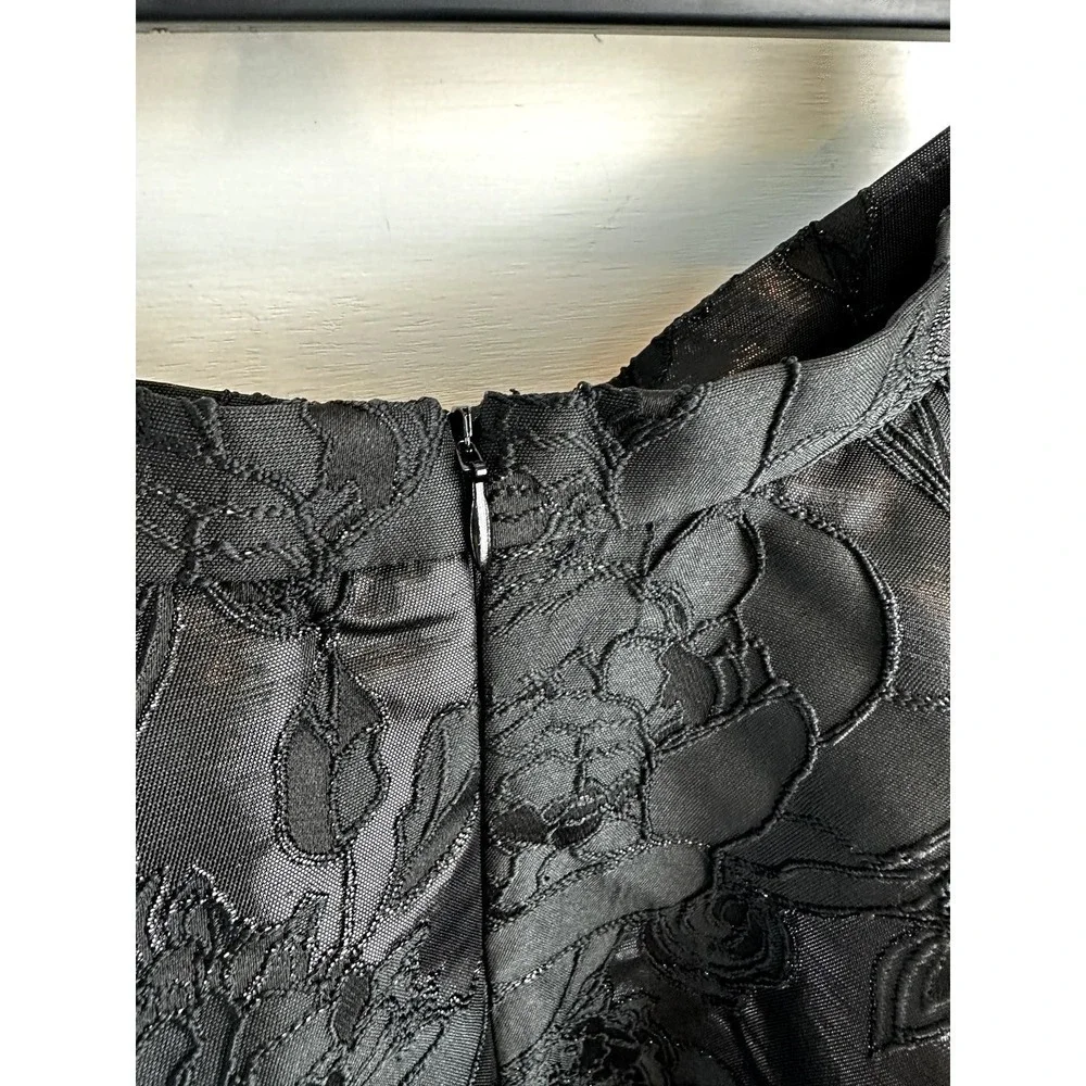 EVA FRANCO Sample Midi Embroidered Detail Through-out Size 4 - Picture 6 of 6